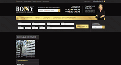 Desktop Screenshot of bonnyimoveis.com.br